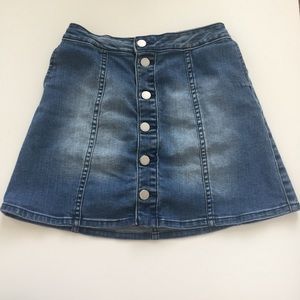 CALVIN KLEIN| jean skirt